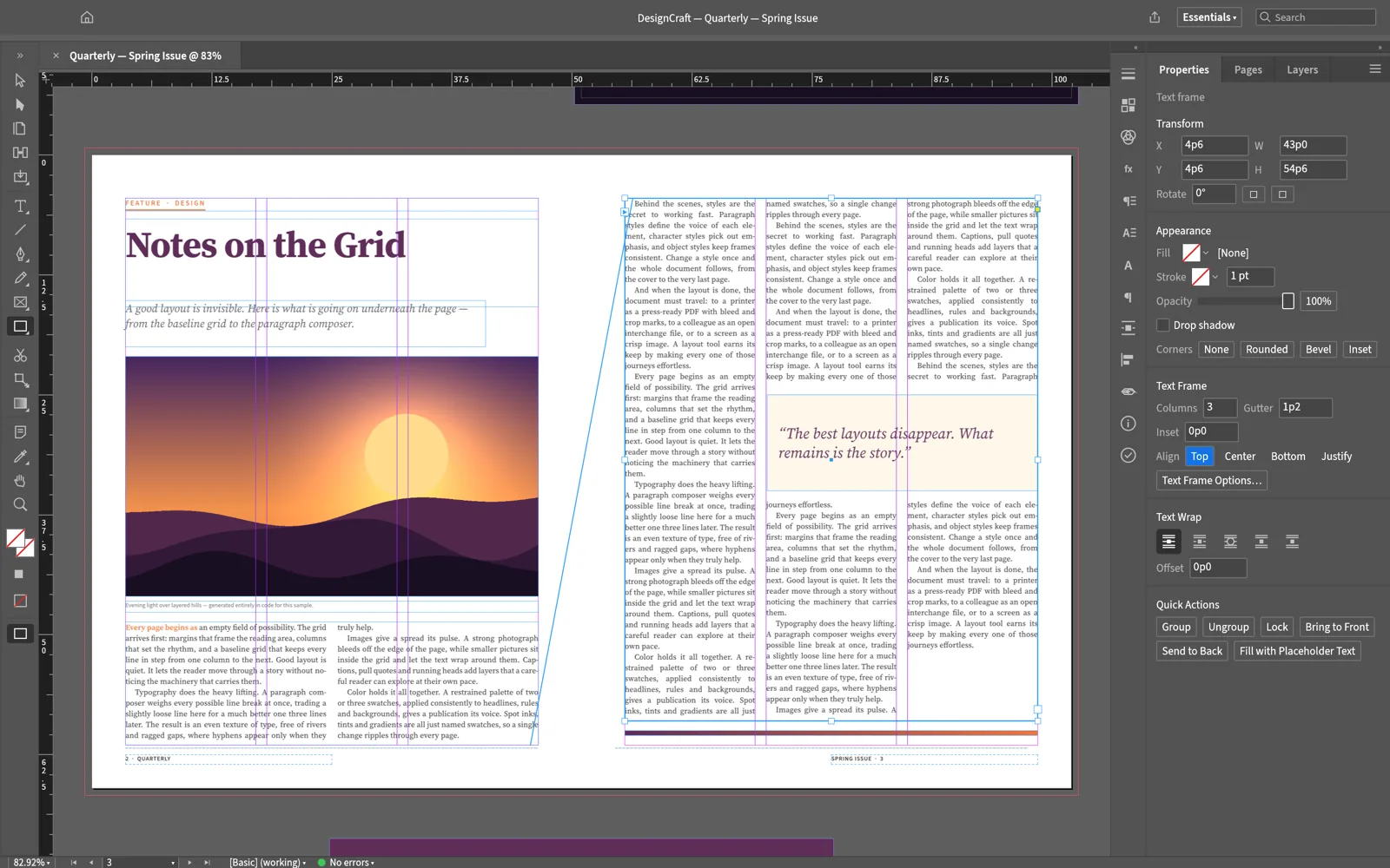 Original DesignCraft editor preview from ArtCraft