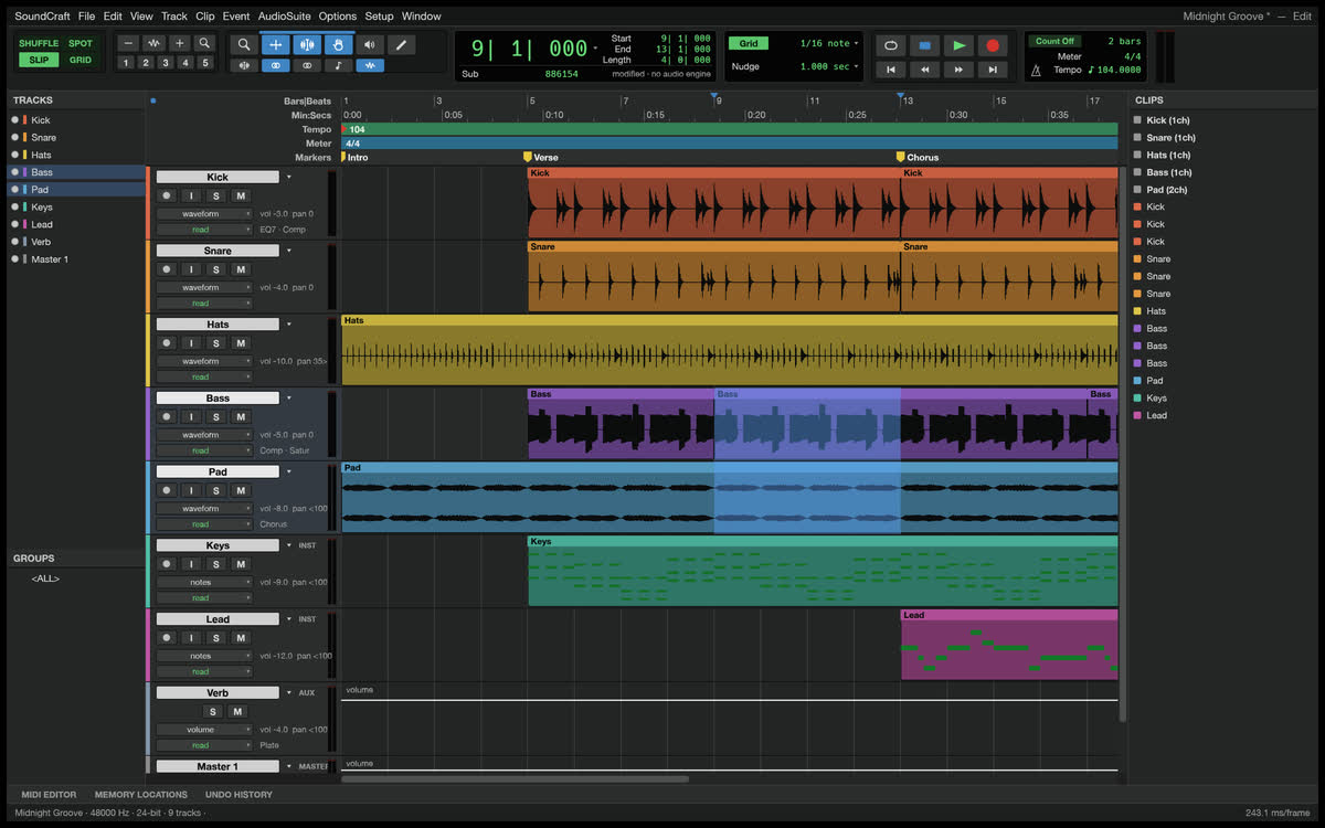 Anteprima dell'editor originale SoundCraft di ArtCraft