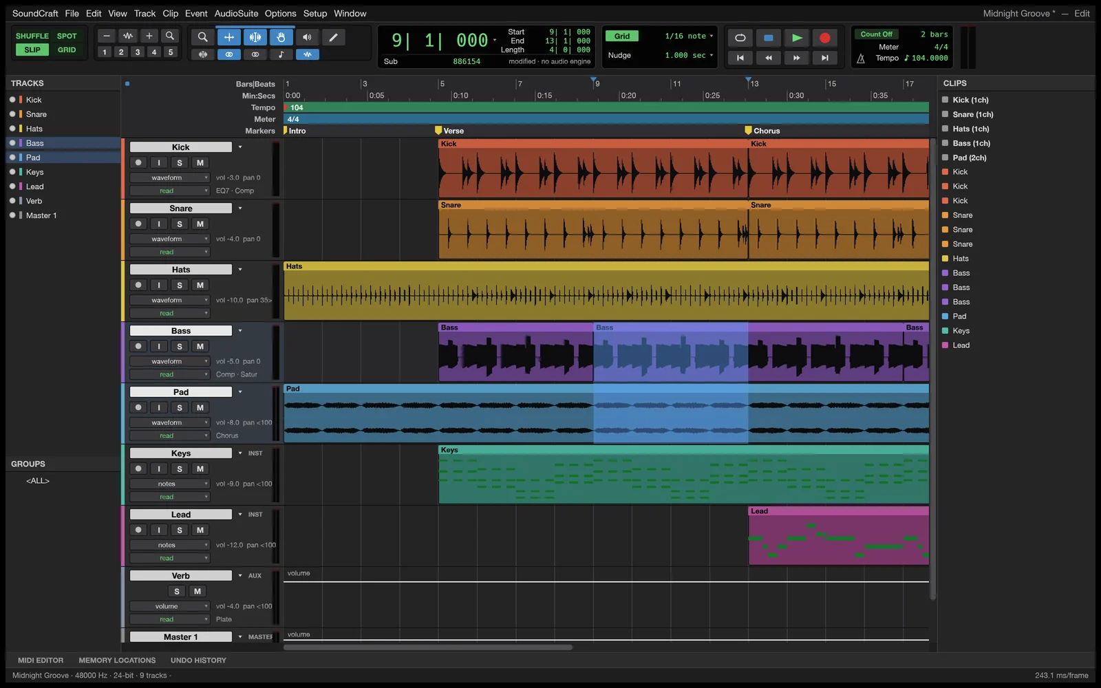 Original SoundCraft editor preview from ArtCraft